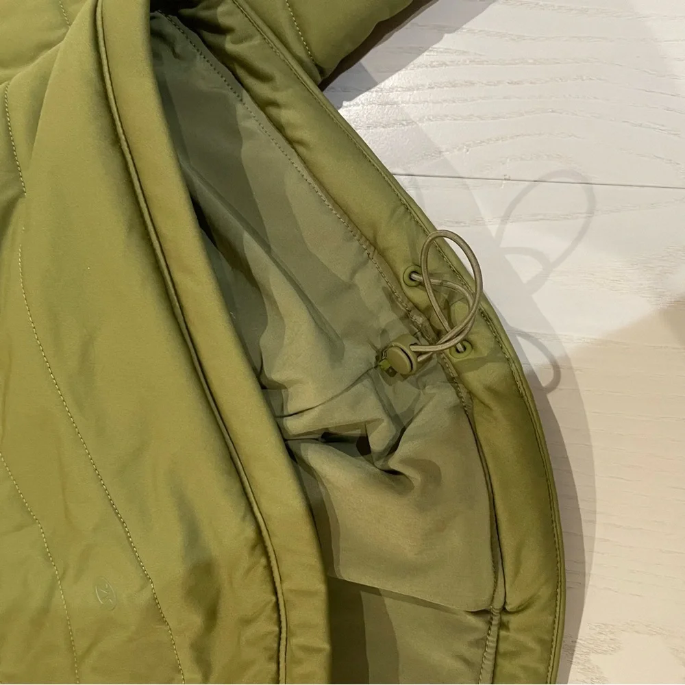 Lululemon Dynamic Movement Hoodie W4BJHS (Bronze Green) - Size 4